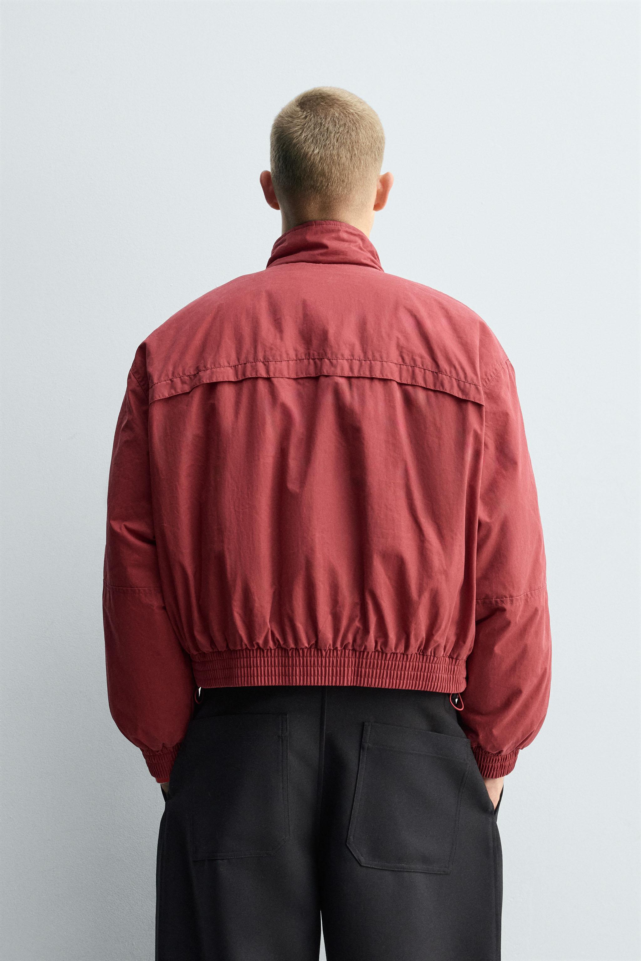 WAXED FINISH PADDED JACKET